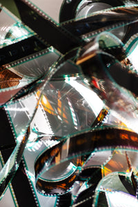 Retro Film Poster Canvas (18 × 24 in)